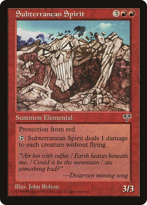 Subterranean Spirit (mir)
