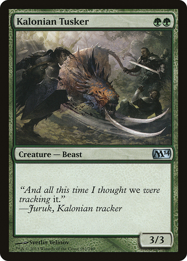 Kalonian Tusker (m14)