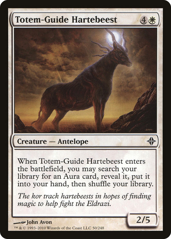 Totem-Guide Hartebeest (roe)