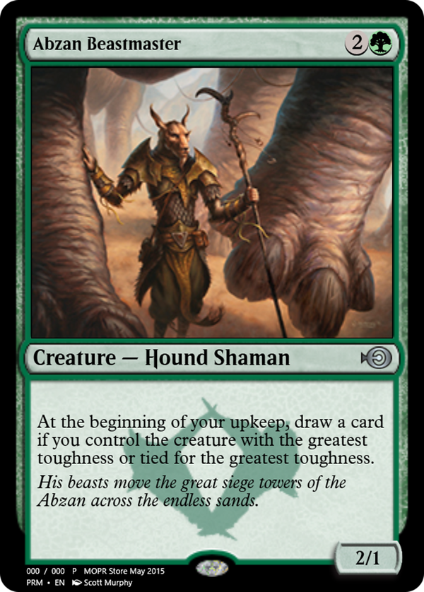 Abzan Beastmaster (prm)