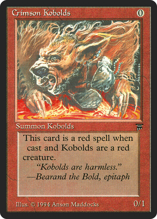 Crimson Kobolds (leg)