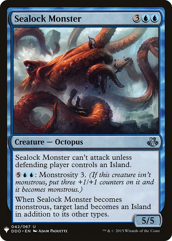 Sealock Monster (plst)