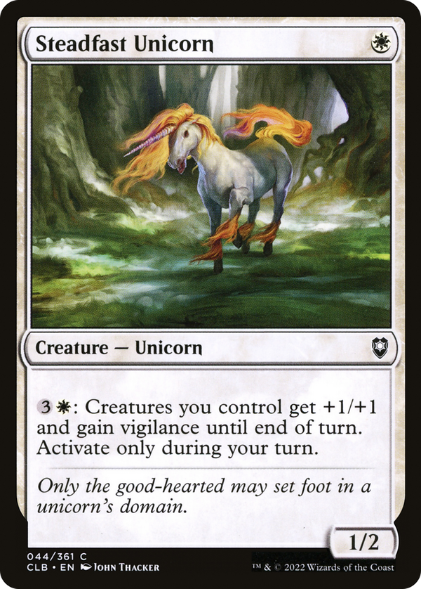 Steadfast Unicorn (clb)