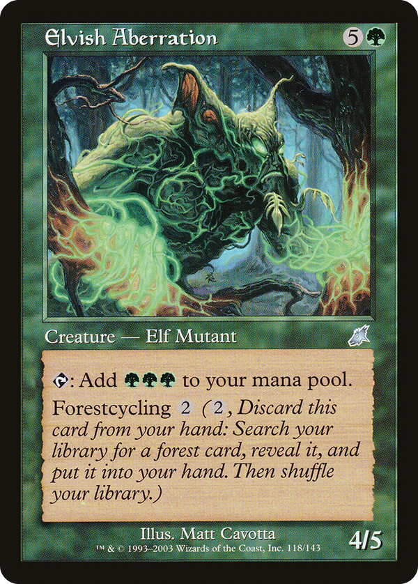 Elvish Aberration (scg)