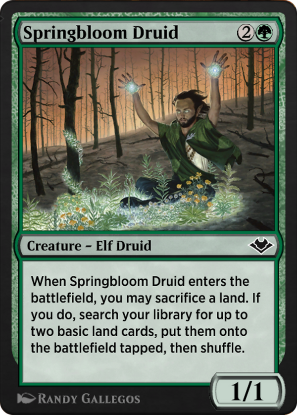 Springbloom Druid (j21)