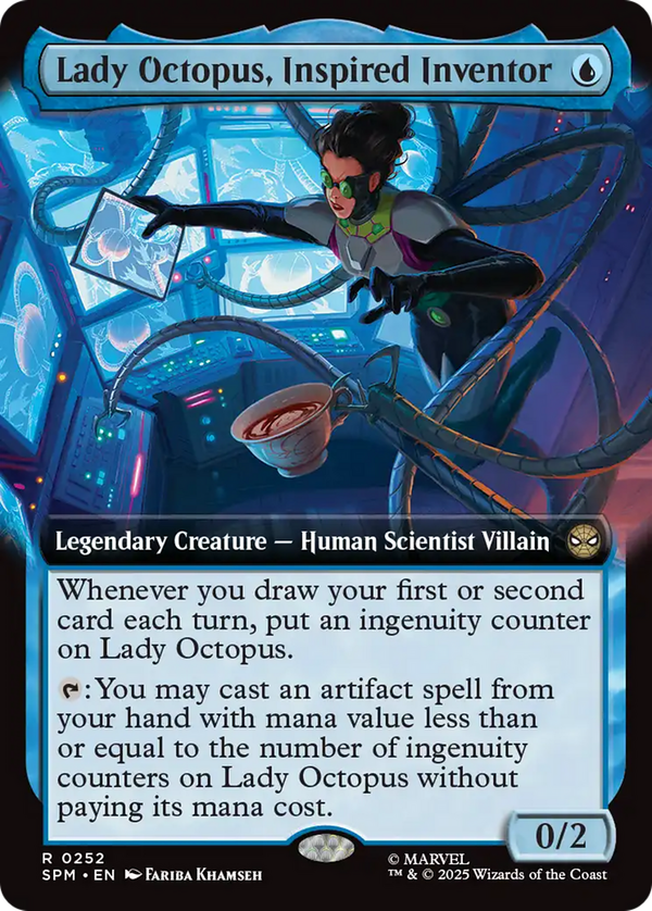 Lady Octopus, Inspired Inventor (spm)