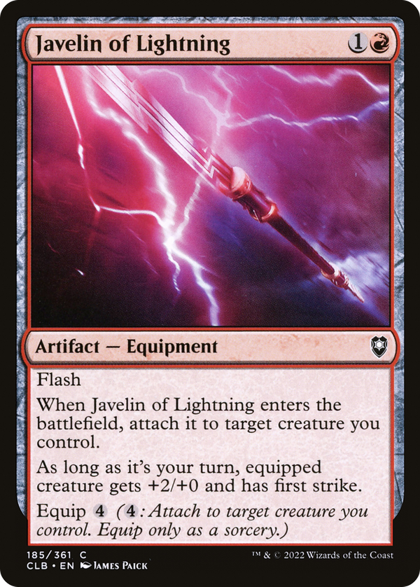 Javelin of Lightning (clb)