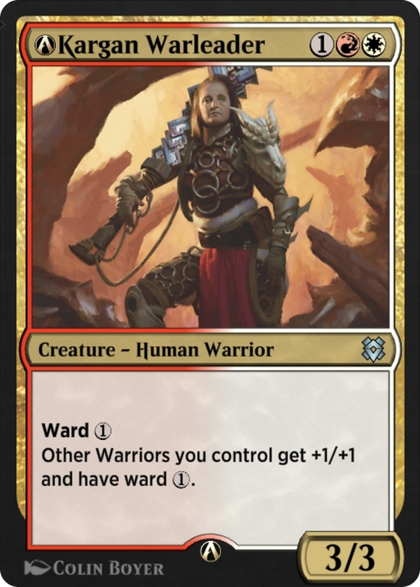 A-Kargan Warleader (znr)