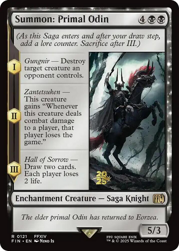 Summon: Primal Odin (pfin)
