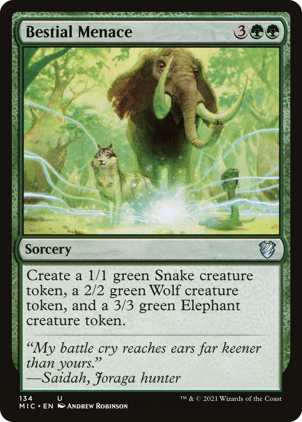 Bestial Menace (mic)