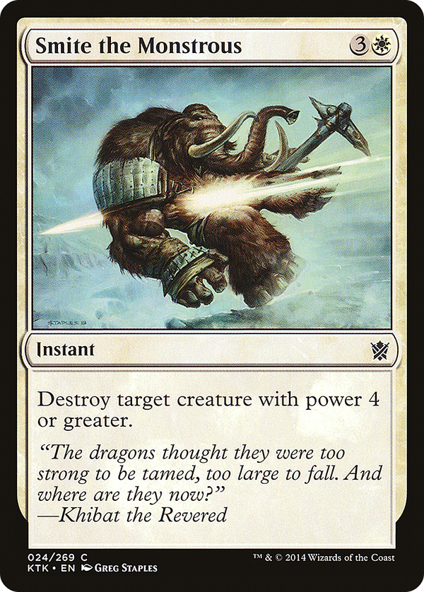 Smite the Monstrous (ktk)