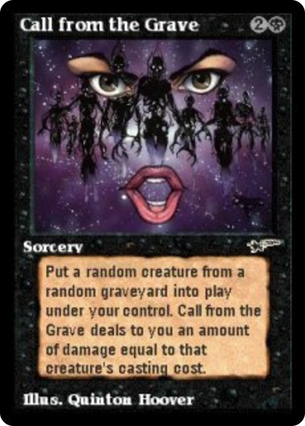 Call from the Grave (past)