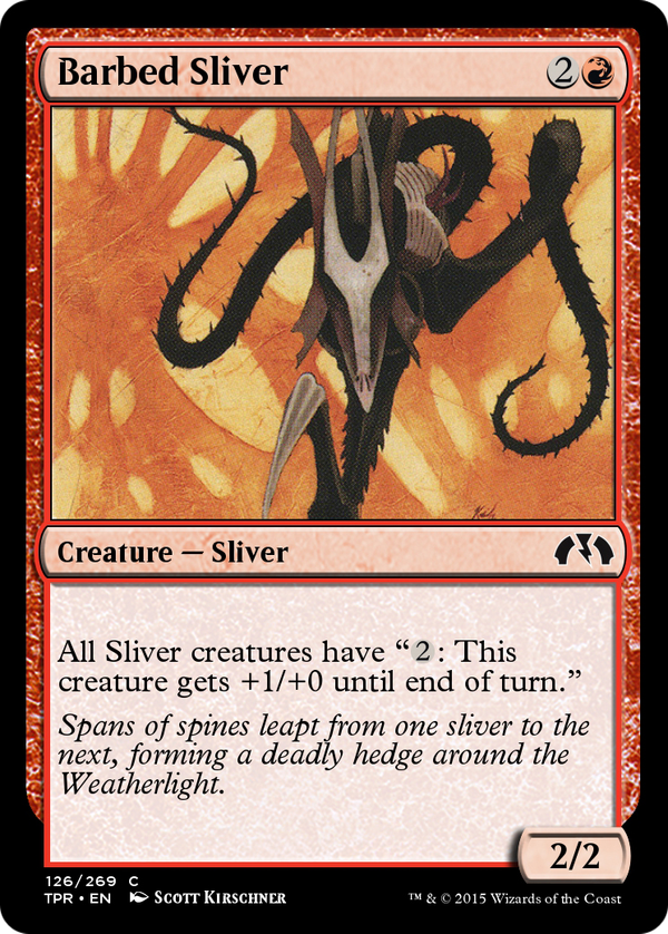 Barbed Sliver (tpr)