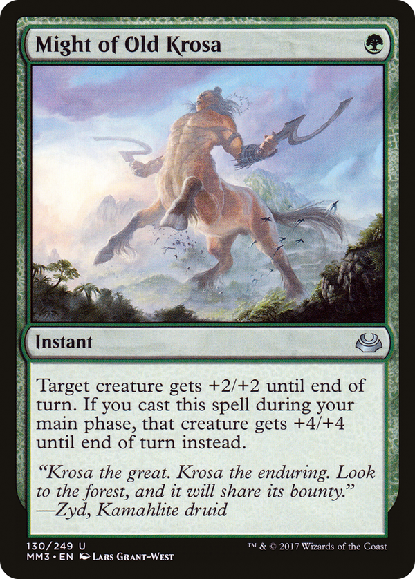 Might of Old Krosa (mm3)