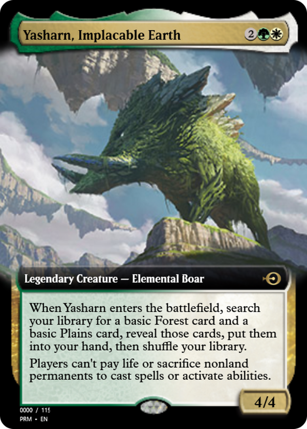 Yasharn, Implacable Earth (prm)