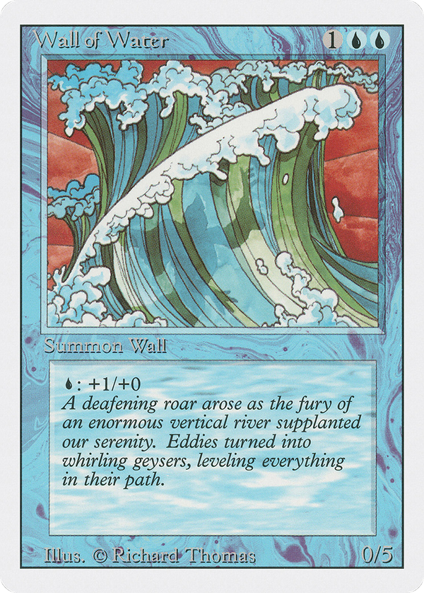 Wall of Water (3ed)