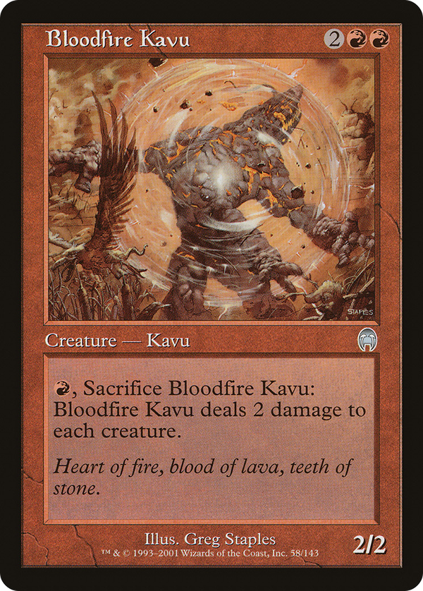 Bloodfire Kavu (apc)