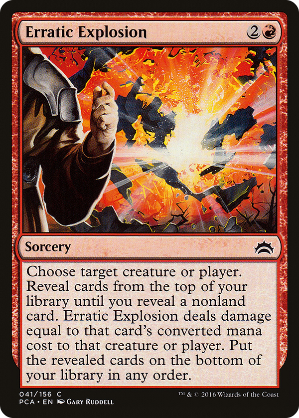 Erratic Explosion (pca)