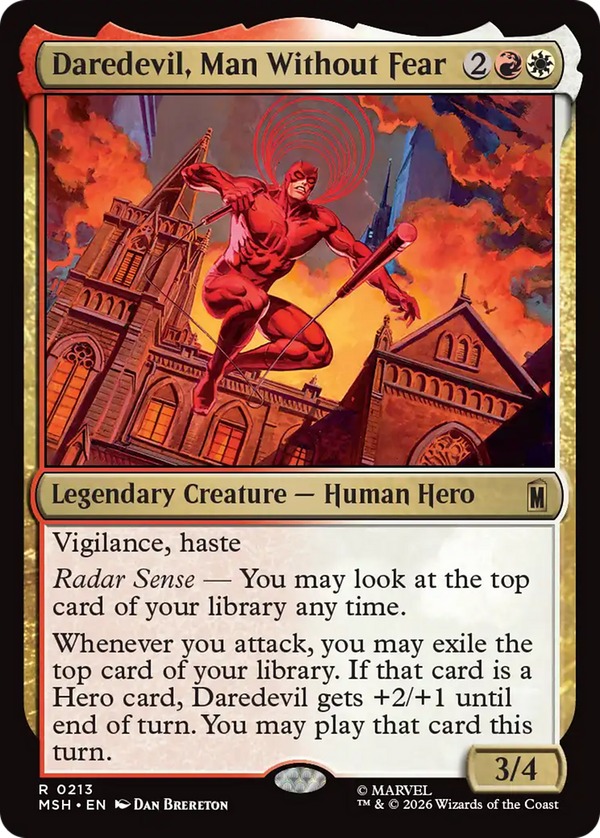 Daredevil, Man Without Fear (msh)