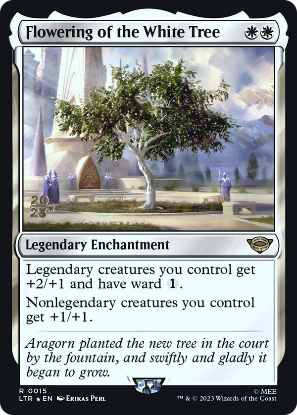 Flowering of the White Tree (pltr)