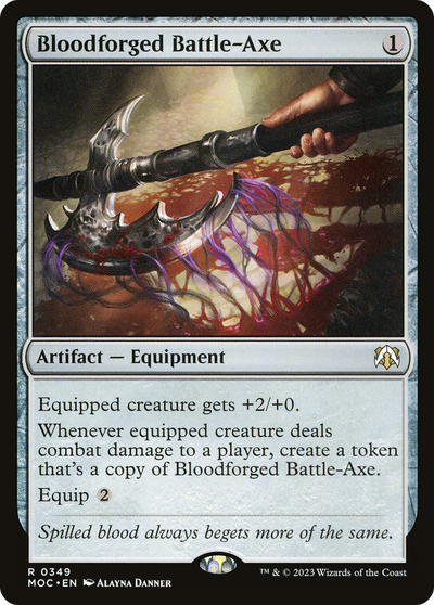 Bloodforged Battle-Axe