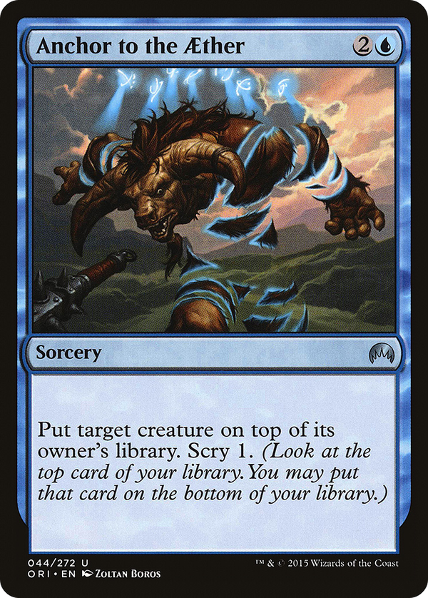 Anchor to the Aether (ori)