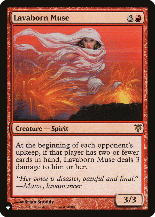 Lavaborn Muse (plst)