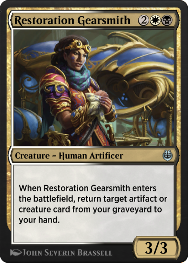 Restoration Gearsmith (klr)