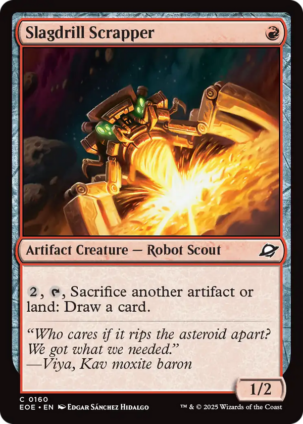 Slagdrill Scrapper (eoe)