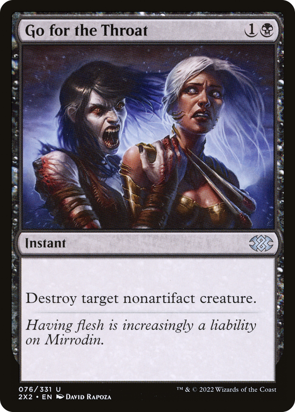 Go for the Throat (2x2)