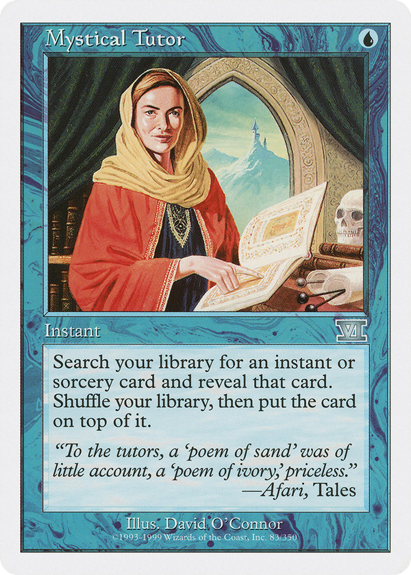 Mystical Tutor (6ed)