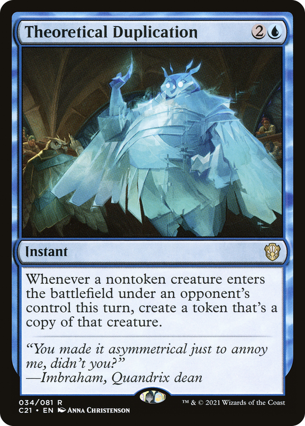 Theoretical Duplication (c21)
