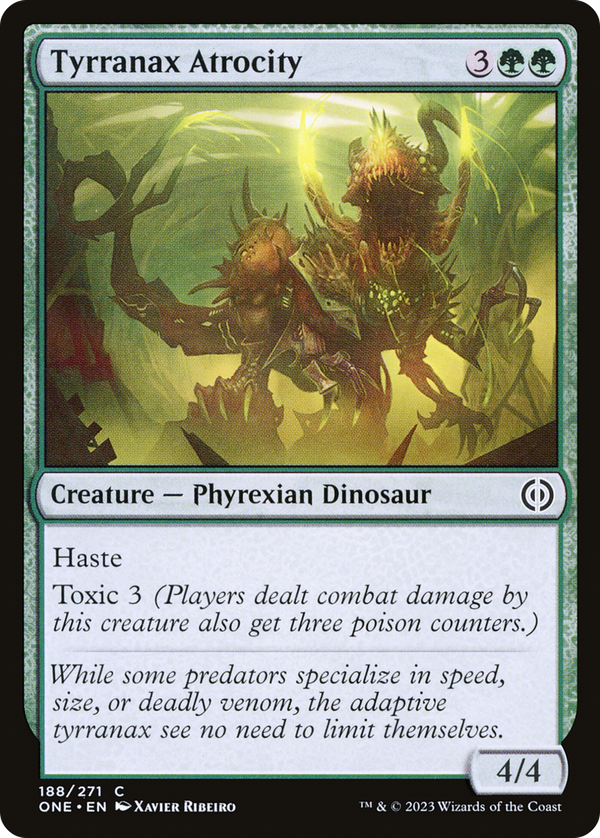 Tyrranax Atrocity (one)
