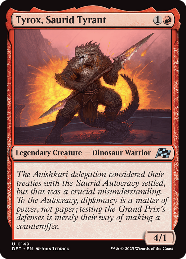 Tyrox, Saurid Tyrant (dft)