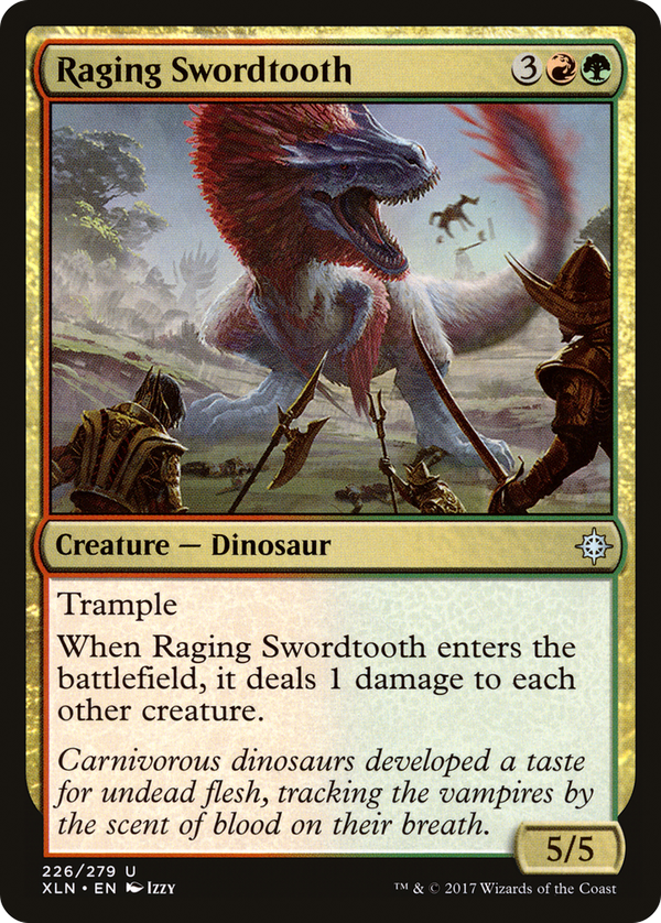 Raging Swordtooth (xln)