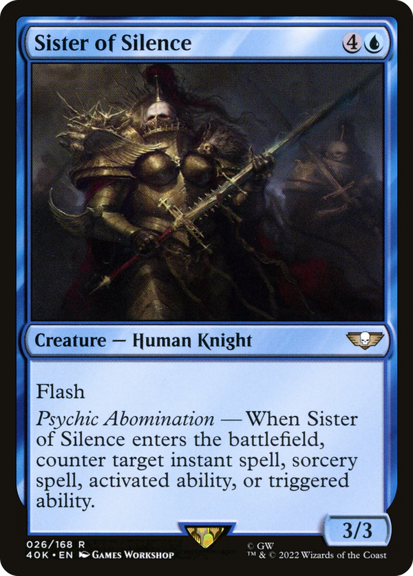 Sister of Silence (40k)