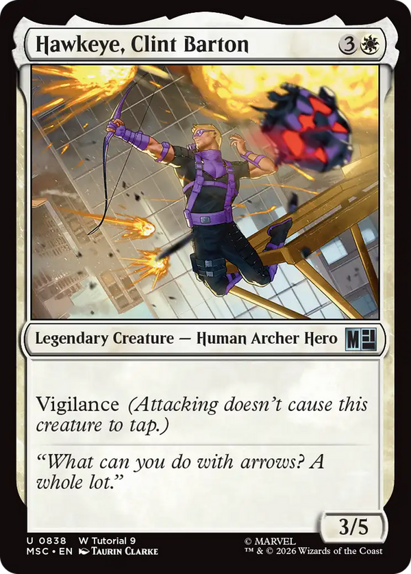 Hawkeye, Clint Barton (msc)