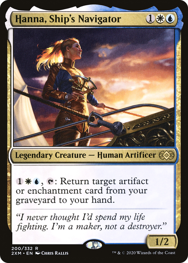 Hanna, Ship's Navigator (2xm)