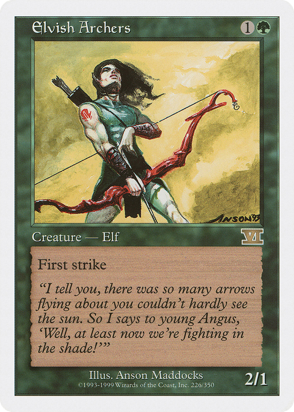 Elvish Archers (6ed)