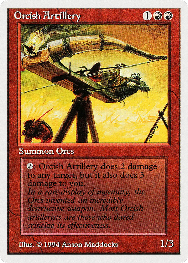 Orcish Artillery (sum)