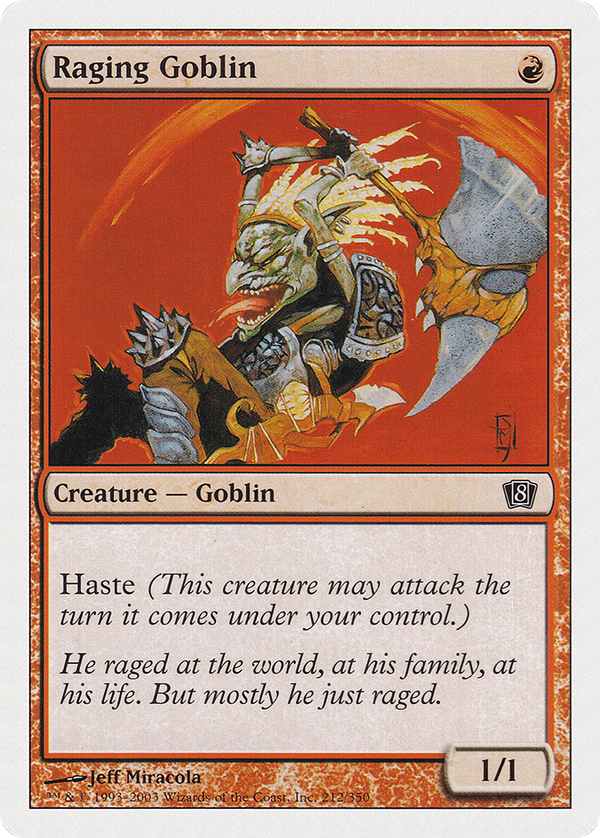 Raging Goblin (8ed)