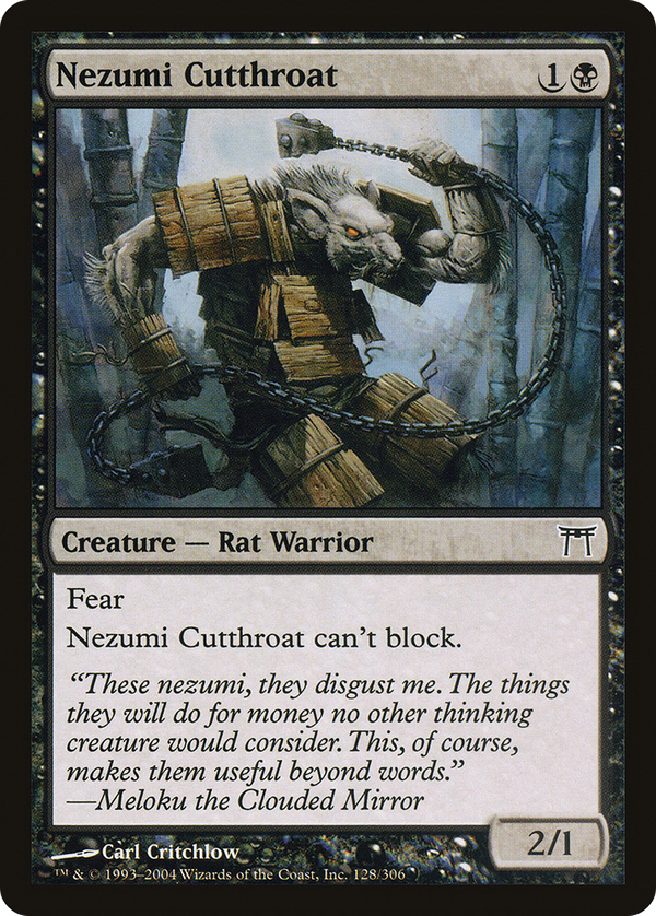 Nezumi Cutthroat (chk)