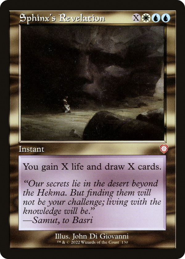 Sphinx's Revelation (brc)