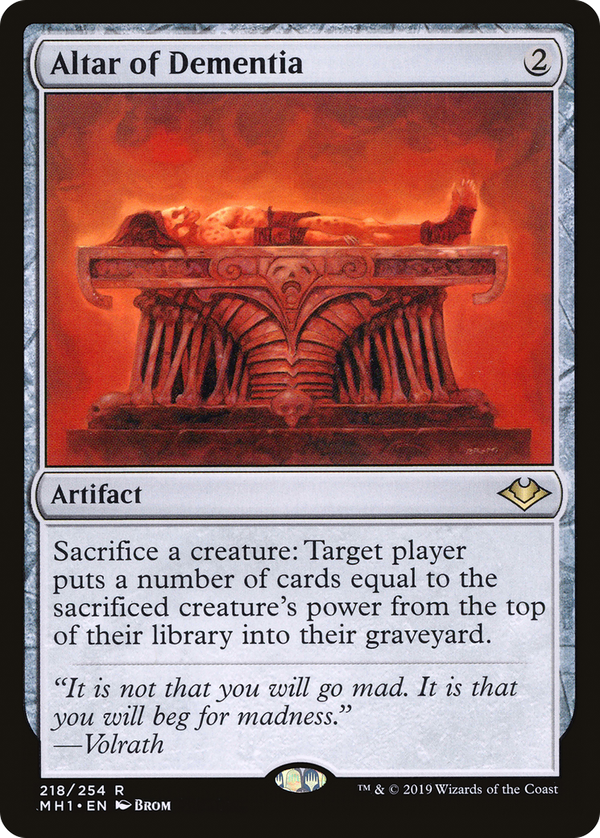 Altar of Dementia (mh1)