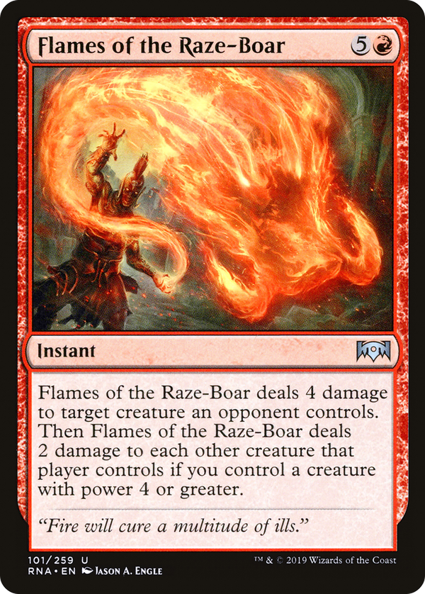 Flames of the Raze-Boar (rna)