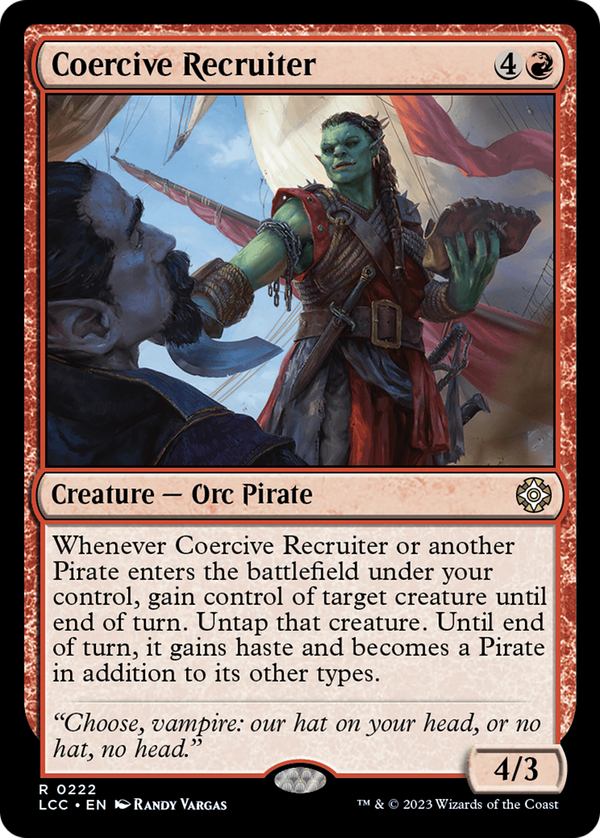 Coercive Recruiter (lcc)