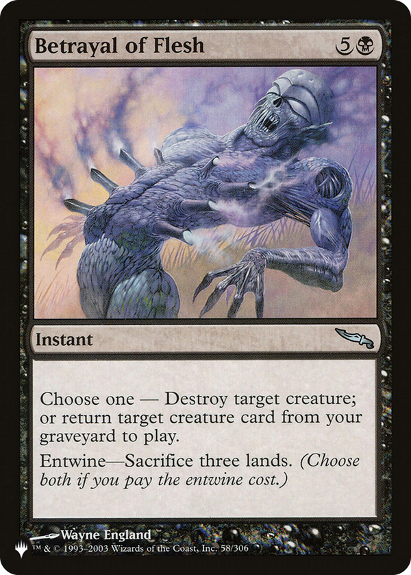 Betrayal of Flesh (plst)