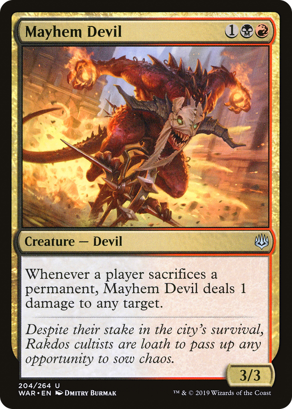 Mayhem Devil (war)