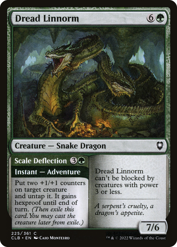 Dread Linnorm // Scale Deflection (clb)