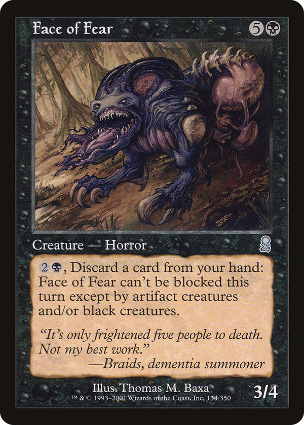Face of Fear (ody)